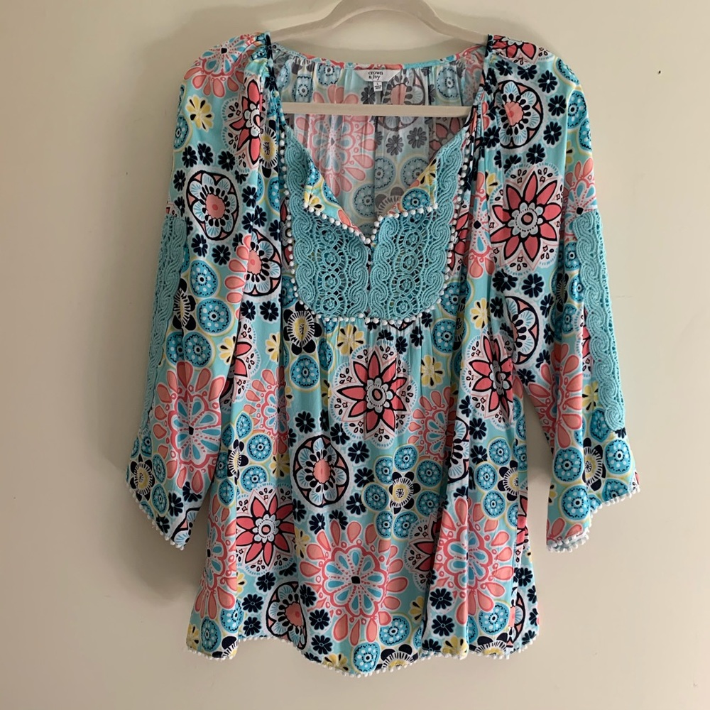 Floral blouse
